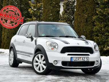 MINI Countryman 1.6T(184KM)*ALL4*Xenon*Navi*Klimatronik*Skóry*Panorama*I Wł*Alu18"AS-1