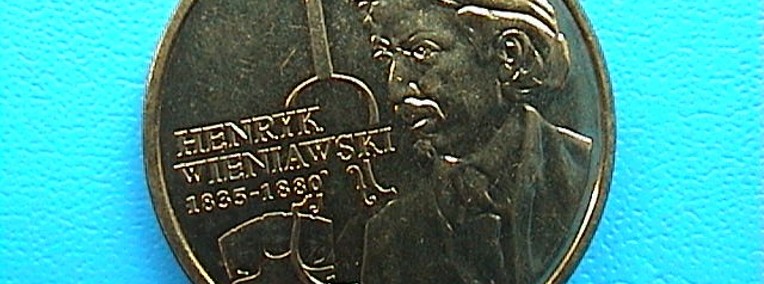 2 zł.  2001 rok Henryk wieniawski w kapslu -1