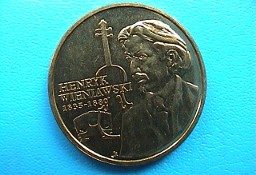 2 zł.  2001 rok Henryk wieniawski w kapslu 