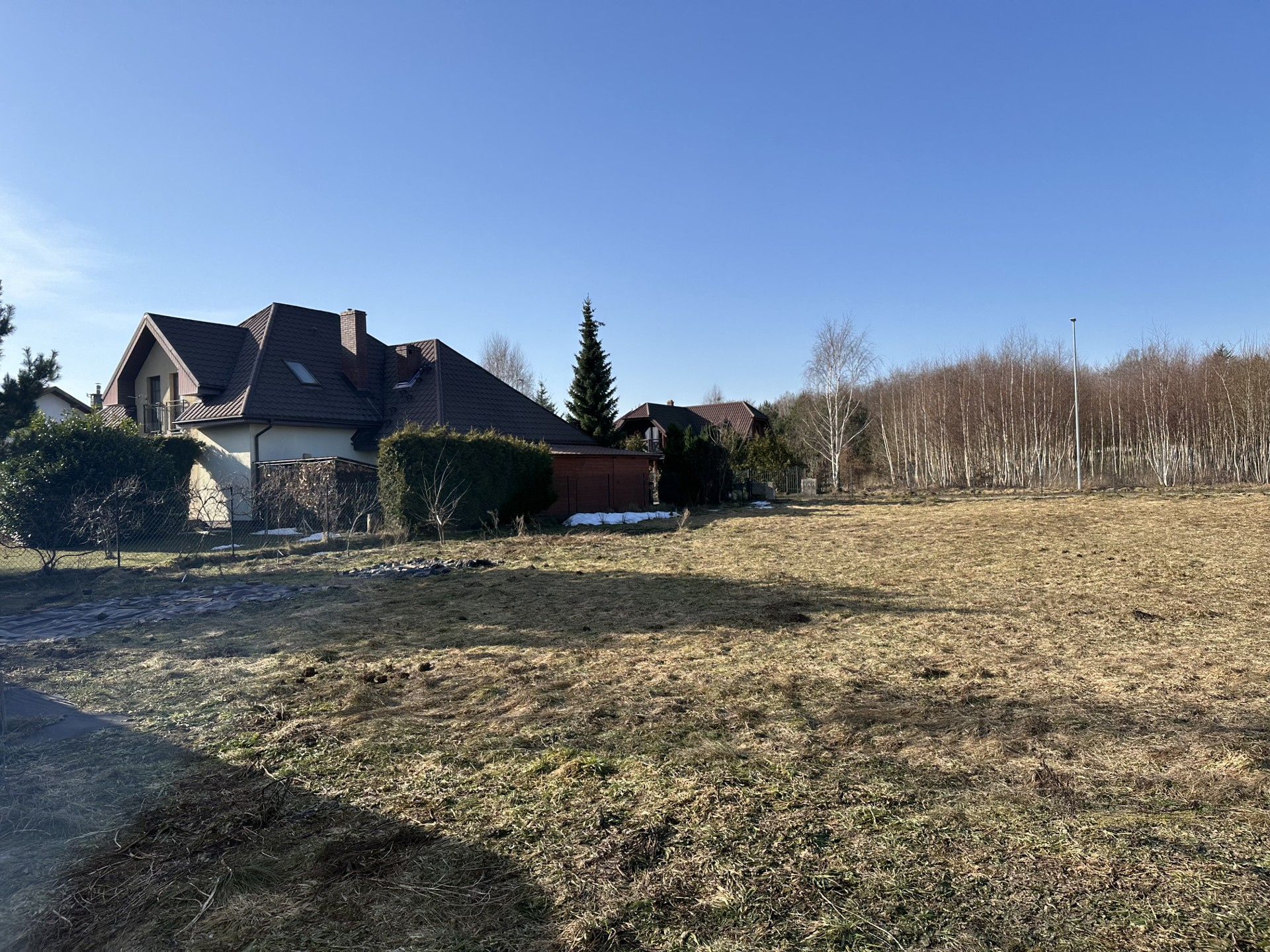 Sprzedam działkę budowlaną o pow.1200 m² - Widok 4