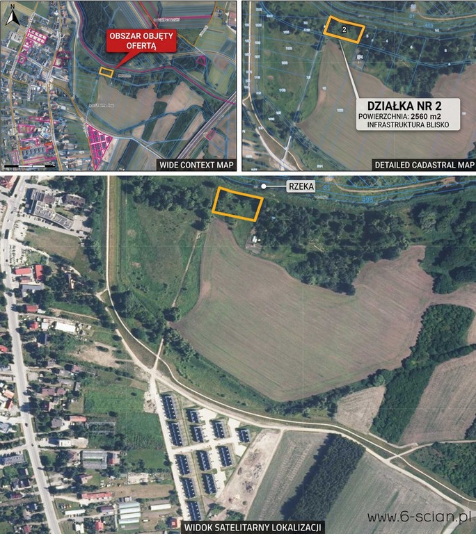 działka lub grunt na sprzedaż