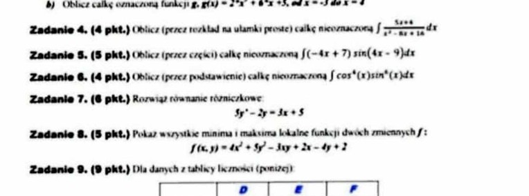 "Analiza Matematyczna" - Zestaw 9 rozwiązań-1