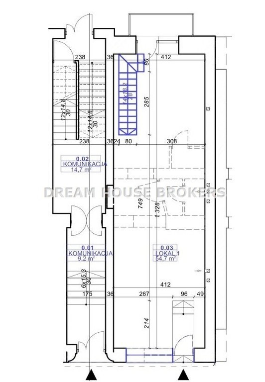 Lokal 55 m² z witryną – Zygmuntowska - Widok 5