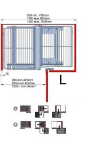 KOSZ CARGO MAGIC CORNER 1000 CHROM WEWNĘTRZNY REJS-3