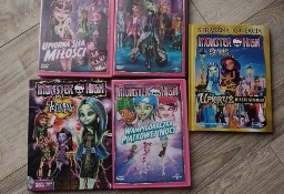 Monster High filmy DVD 4szt.
