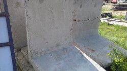 Zapory betonowe Elki/Ścianki oporowe typu L