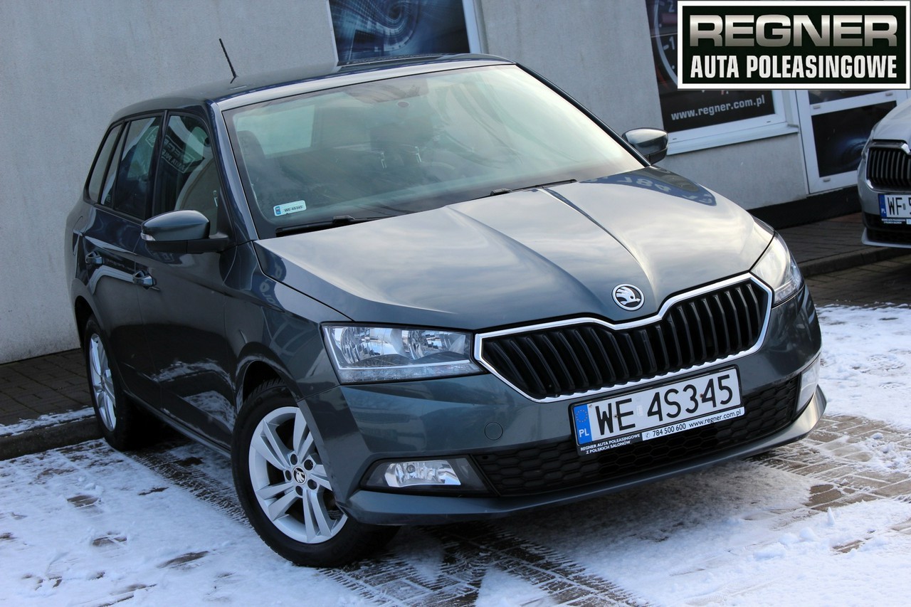 Skoda Fabia III SalonPL Ambition FV23% ASO 1.0TSI 95KM LED Gwarancja