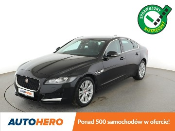 Jaguar XF X260 20d Prestige Automat Nawigacja ACC Grzane Fotele Skóra Bi-Xenon Kame