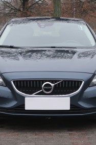 Volvo V40 II , Salon Polska, Serwis ASO, Skóra, Navi, Klimatronic,-2