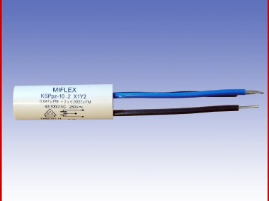 Kondensator przeciwzakłóceniowy KSPpz-10-2, 0,047µF+2*2700pF-1