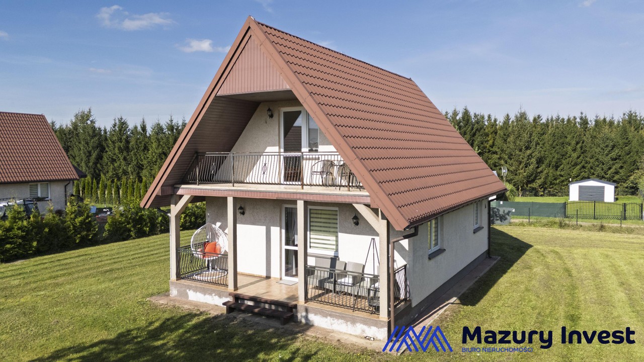 Dom na sprzedaż, 4 pokoje, 77 m², Jedwabno