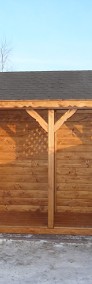 wiata na drewno z domkiem - Marian-4