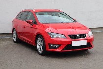 SEAT Leon III , Salon Polska, Serwis ASO, Skóra, Klimatronic, Tempomat,