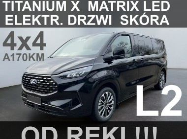 Ford T Tourneo Custom L2 Webasto Panorama Titanium X 4x4 Kamera 360 Skóra AGR-1