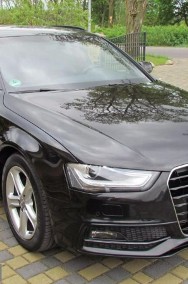 Audi A4 IV (B8) BI XEnon 177km LEDY NaVI Skóra ALU17 Czarny Sufit S LINE JEDYNY-2
