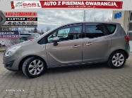 Opel Meriva B 1.4 T 120 KM szklany dach półskóry alufelgi climatronic gwarancja