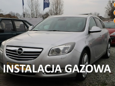 Opel Insignia I navi,skóra,GAZ,klima,alu,zarejestrowany-1