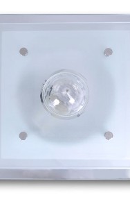 vidaXL Kwadratowa lampa sufitowa, szklana, kryształowa 240542-2