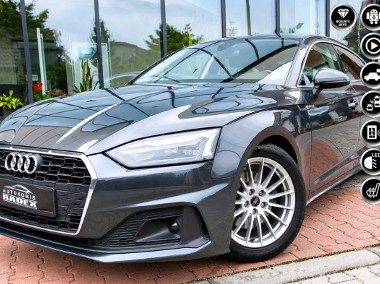 Audi A5 IV LED|Radar|Skóry|2xPark|Navi|Kamera| Bezwyp.100%|FV23%| Serwis|GWARAN-1
