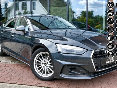 Audi A5 IV LED|Radar|Skóry|2xPark|Navi|Kamera| Bezwyp.100%|FV23%| Serwis|GWARAN-1