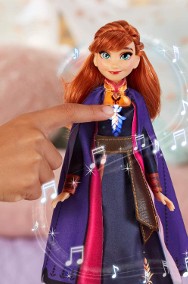 Śpiewająca Lalka Anna Frozen 2 Kraina Lodu Światło Dźwięk-2