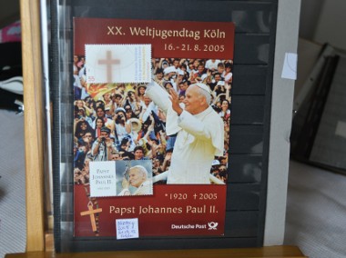 Papież Jan Paweł II. Niemcy Folder Wg Ks Chrostowskiego poz. 13-1