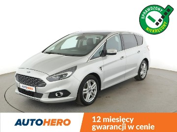 Ford S-MAX 7 os. automat full LED navi skóra/alcantara el sterowane i grzane fo