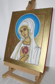 Obraz olejny Matka Boża Fatimska ikona matka boska -2