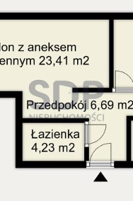 Trzy pokoje w nowej inwestycji na Krzykach-2