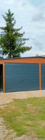 Garaż blaszany drewnopodobny 8x5+3m wiata, blaszak, kolor, -3