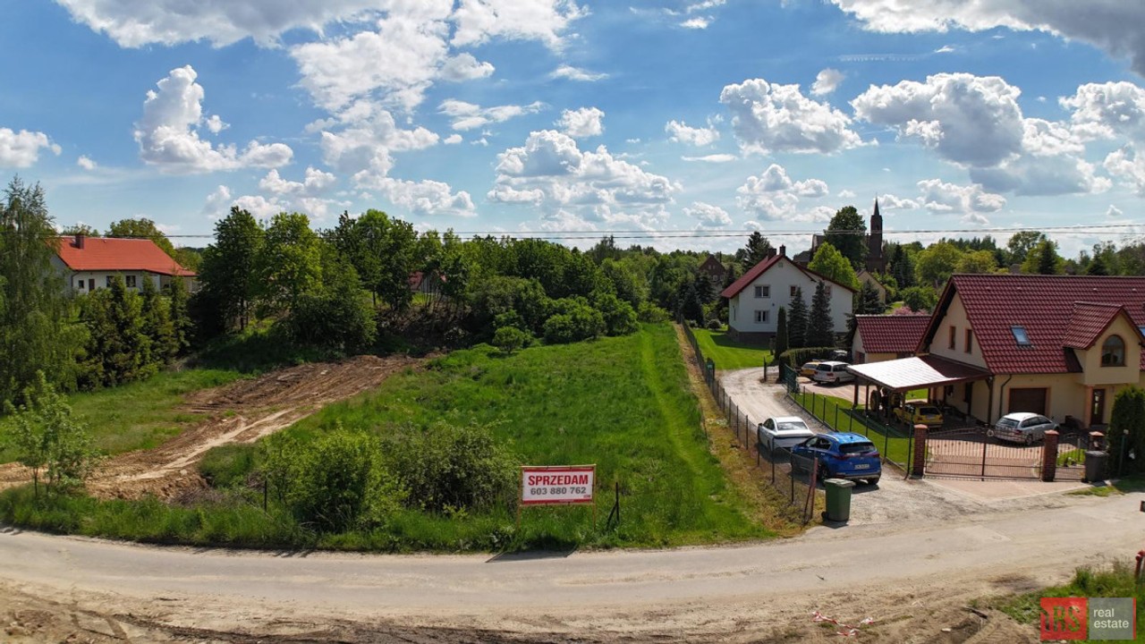 Działka budowlana wśród zieleni | Głuchów Górny, trzebnicki