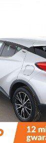 Toyota C-HR automat 4x4 grzane fotele navi kamera LED ACC Bluetooth półskóra-4