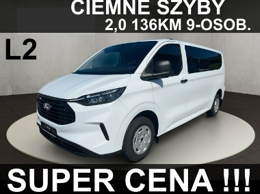 Ford Transit Custom Drzwi Lewe Full Led Ciemne Szyby L2 136KM Od ręki !! Kamera SuperCe-1