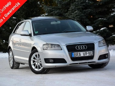 Audi A3 II (8P) Lift DSG Panorama Skóry Duża Navi DRL Klimatronic z Niemiec-1