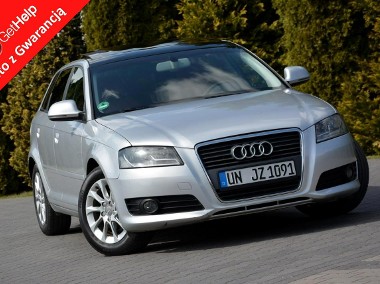 Audi A3 II (8P) Lift DSG Panorama Skóry Duża Navi DRL Klimatronic z Niemiec-1