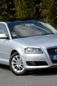 Audi A3 II (8P) Lift DSG Panorama Skóry Duża Navi DRL Klimatronic z Niemiec-2