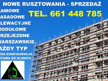 WYPRZEDAŻ RUSZTOWANIA Każdy Typ - Nowe Rusztowanie od 150m2-1