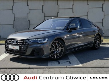 Audi S8 IV (D5) Cyfrowy MatrixLED Panorama SkrętnaOś Pneumatyka HUD Akt.Temp Hak B&O-1