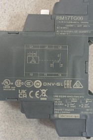 Moduł przekaźnik nadzorczy napięcia na szynę DIN; 250VAC/5A -3