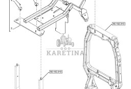 New Holland T6070 Wspornik 48118078