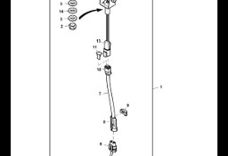 RE574752 John Deere 8345R - Lampa szerokostrumieniowa