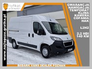 Peugeot Boxer Gwarancja, L2H2, nawigacja, klima, hak, tempomat