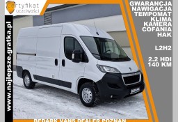 Peugeot Boxer Gwarancja, L2H2, nawigacja, klima, hak, tempomat