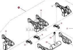 Fendt 936 Gen 7 Silnik D1556LE523 Dźwignia Popychacza H221PF050003A CZĘŚCI