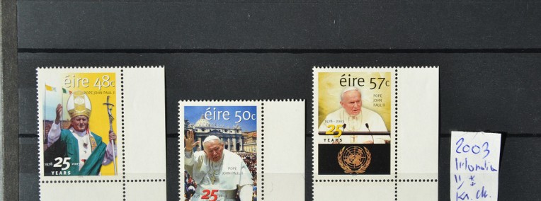 Papież Jan Paweł II. Irlandia II ** Wg Ks. Chrostowskiego poz. 388-1