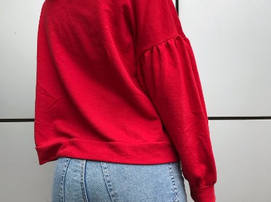 Czerwona bluza z długim rękawem-2