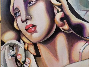 Tamara łempicka 60 na 80 cm-2