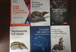 Analityk danych - zestaw książek (SQL, PYTHON, MATEMATYKA )