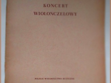Grażyna Bacewicz -Koncert wiolonczelowy / Bacewicz / nuty-1