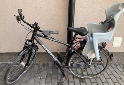 Rower z fotelikiem dla dzieci